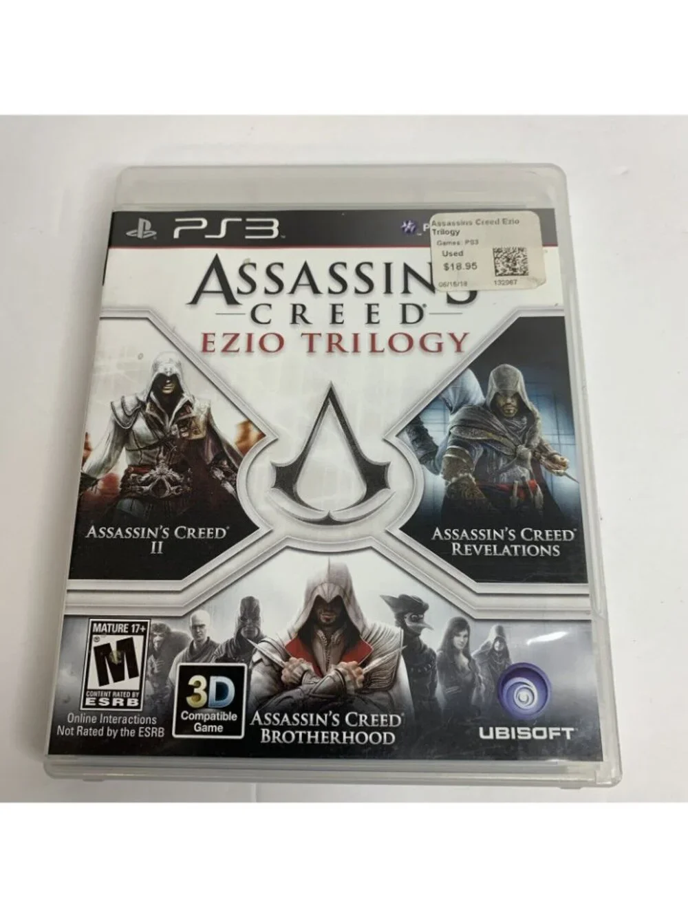 PS3 Lot of 5 Games | Red Dead, Assassin's Creed, MLB, Saints Row2, Mortal Kombat